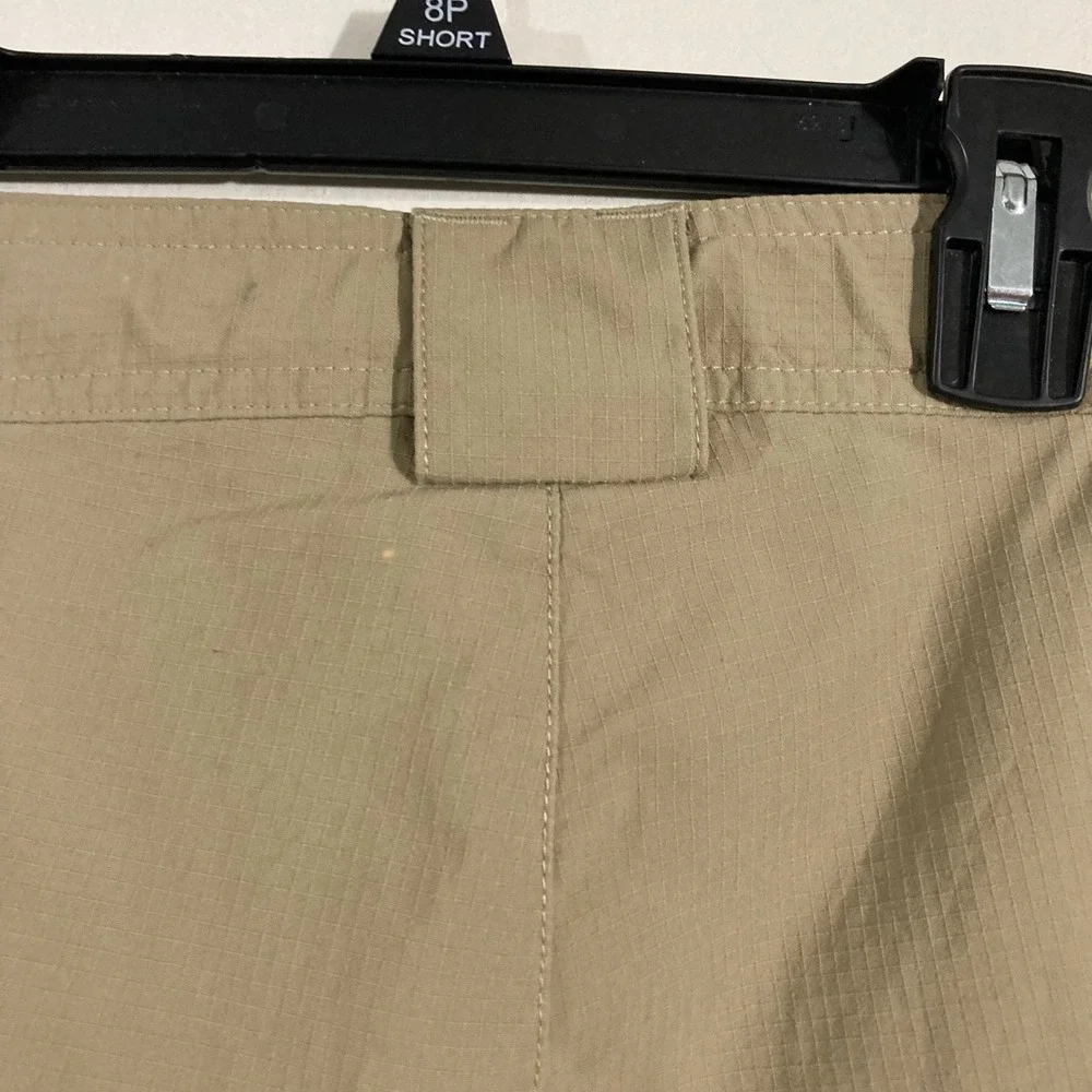 Under Armour Cargo Shorts Kids Youth XL Khaki Tan Ripstop HeatGear Outdoor